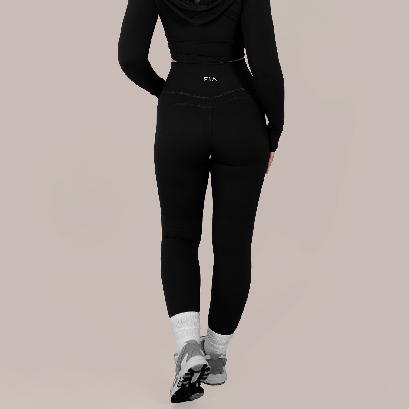 FIA LUNA YOGA LEGGINGS - BLACK