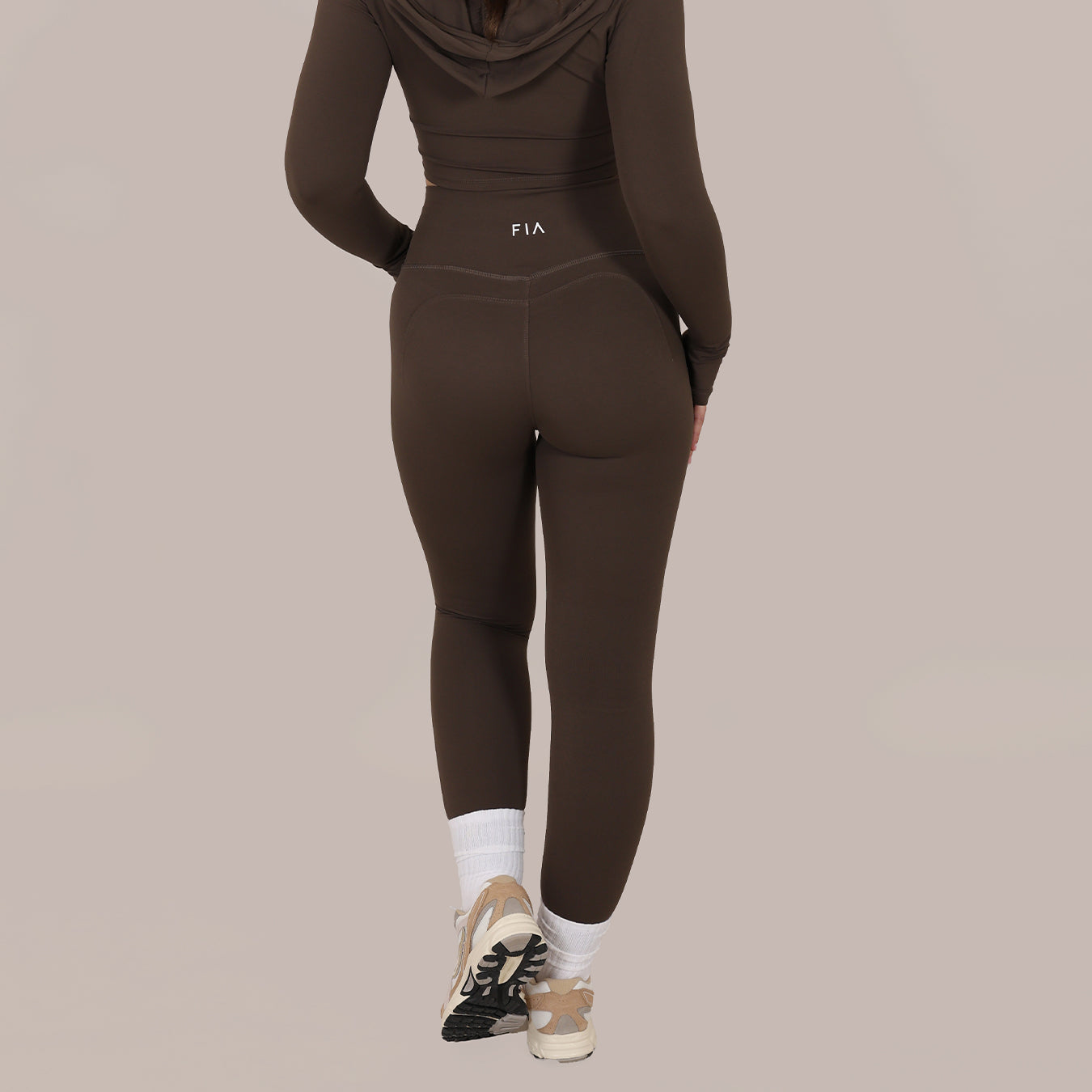 FIA LUNA YOGA LEGGINGS - BROWN