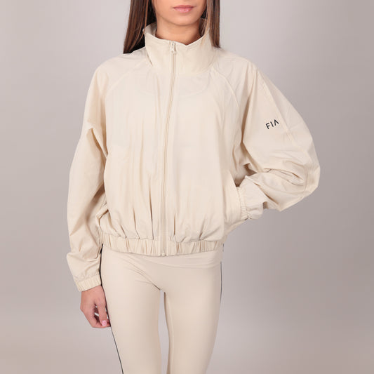FIA BOMBER JACKET - CREAM