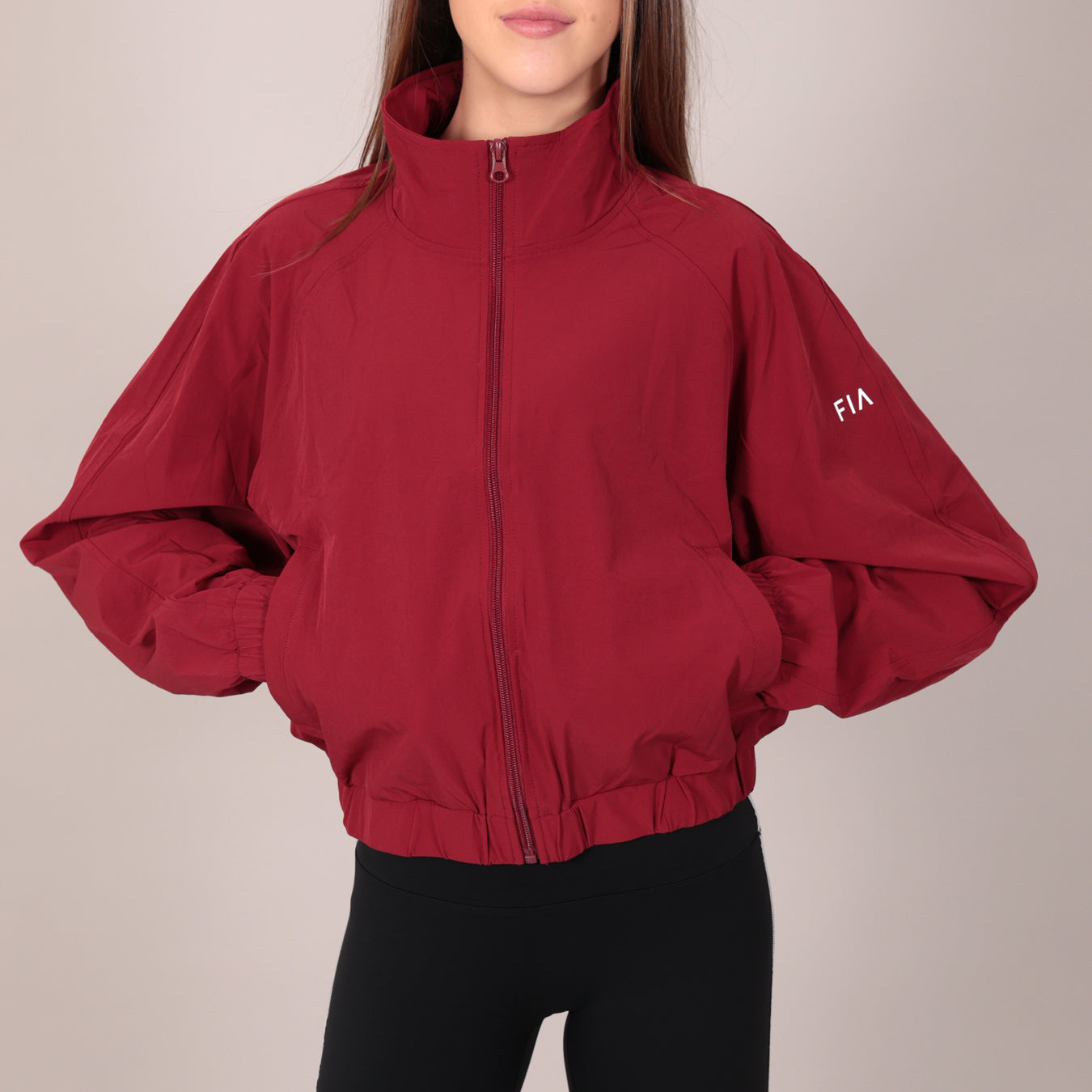 FIA BOMBER JACKET - RED