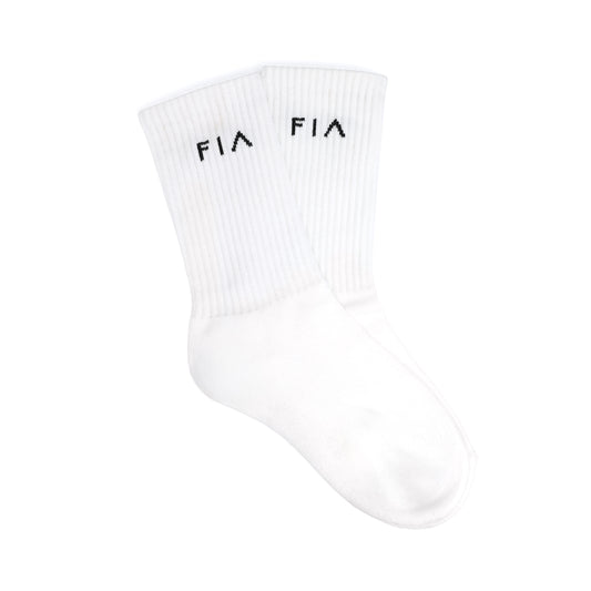 FIA SPORTS SOCKS - White