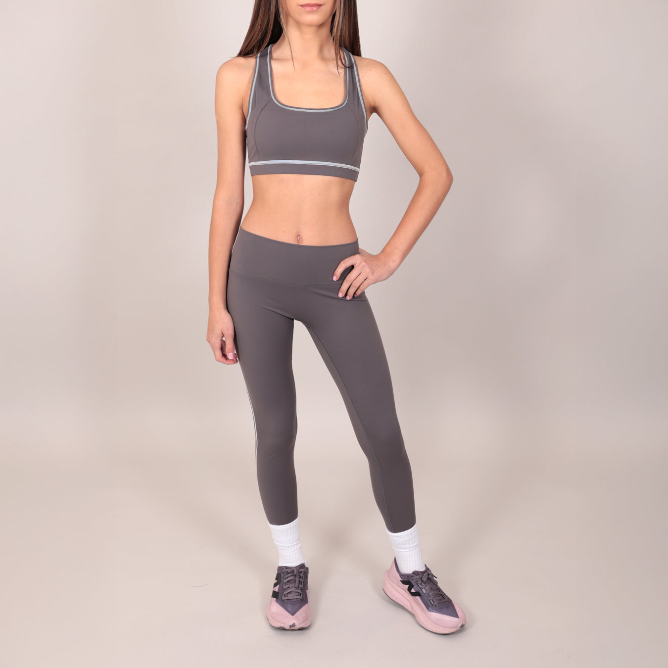 FIA SPORTS BRA TOP - GREY