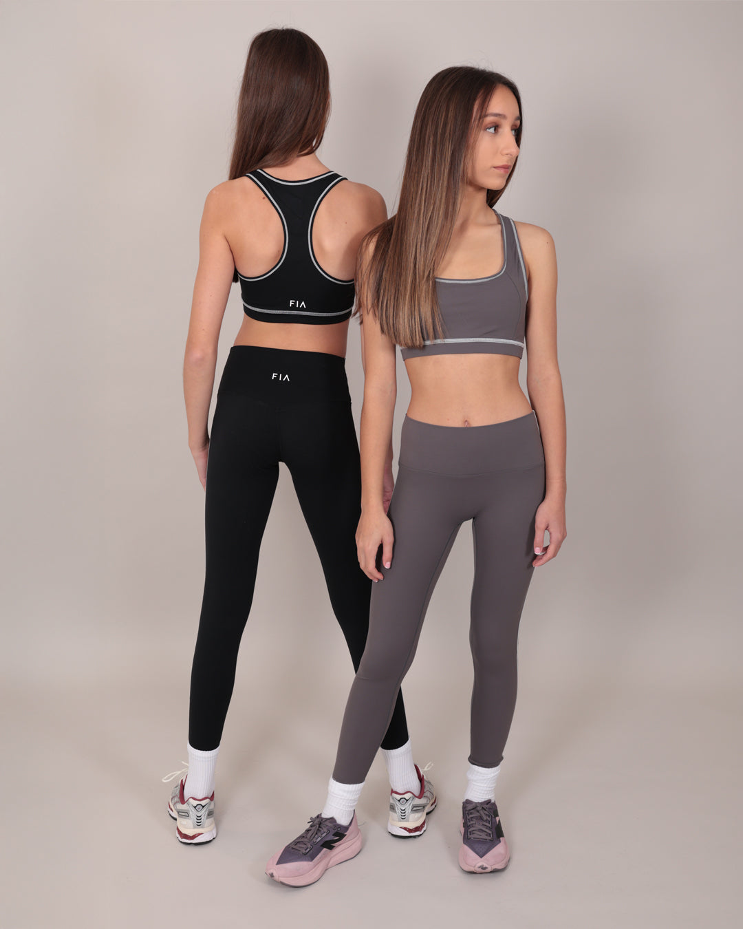 FIA SPORTS BRA TOP - BLACK
