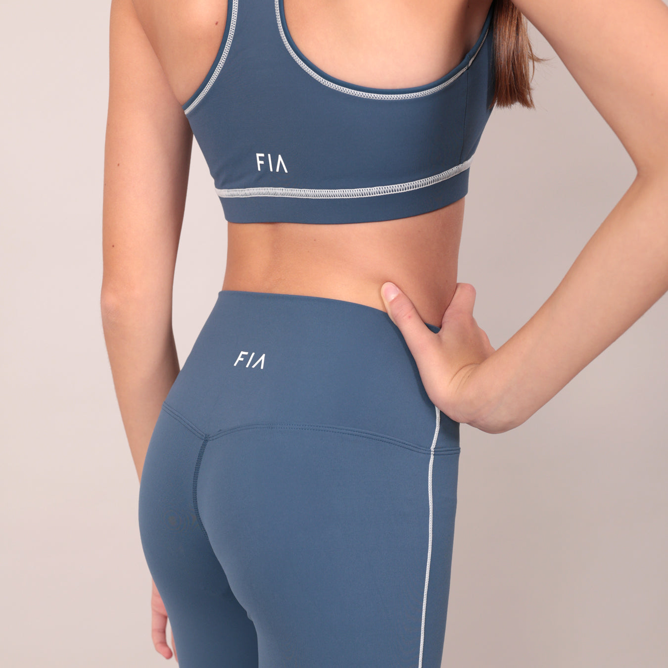 FIA SPORTS LEGGINGS - BLUE