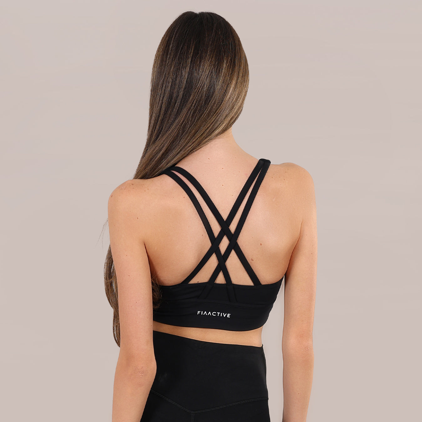 FIA ACTIVE BRA - BLACK