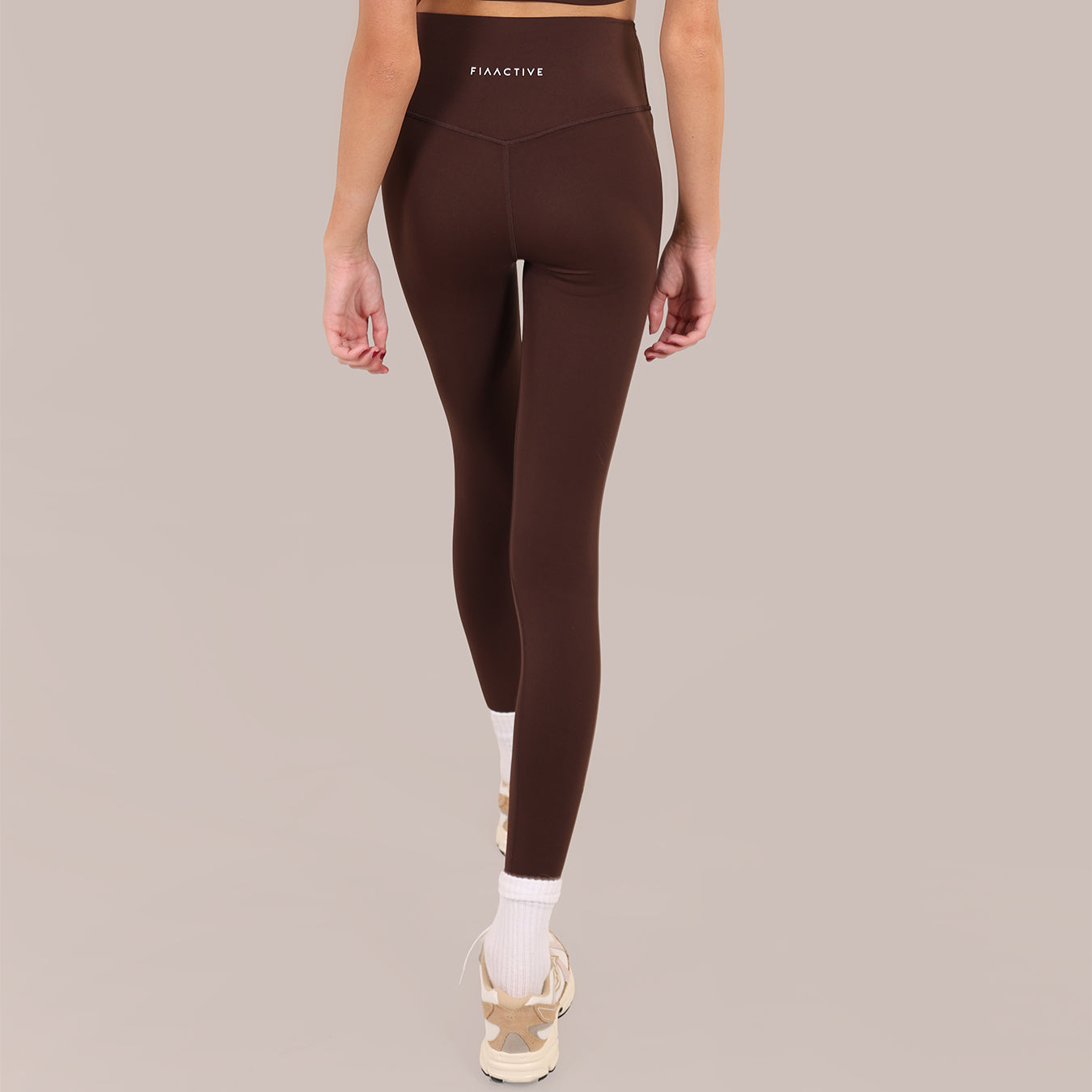 FIA ACTIVE LEGGINGS - BROWN