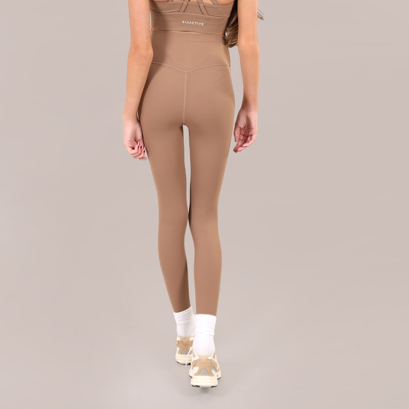 FIA ACTIVE LEGGINGS - COCOA