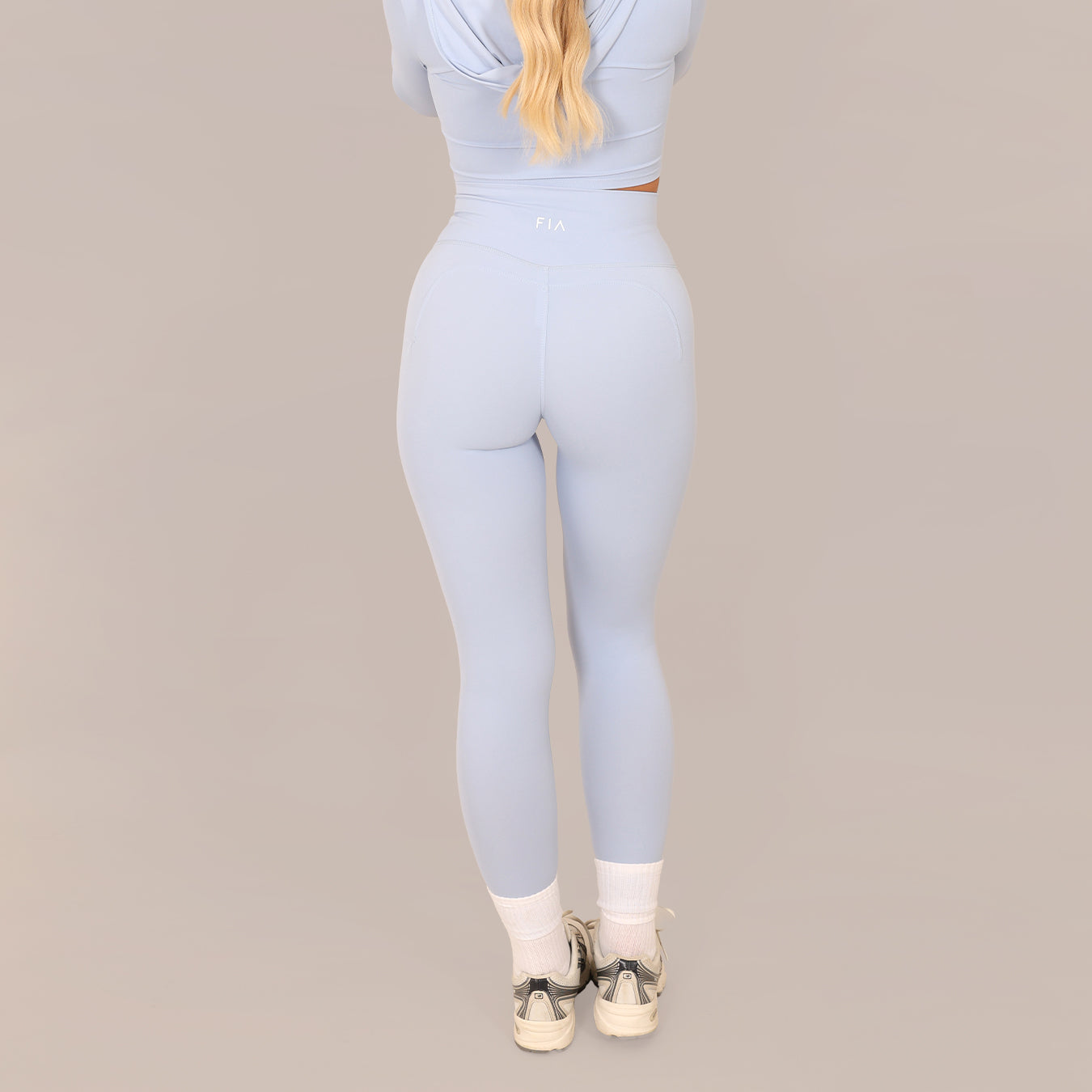 FIA LUNA YOGA LEGGINGS - POWDER BLUE